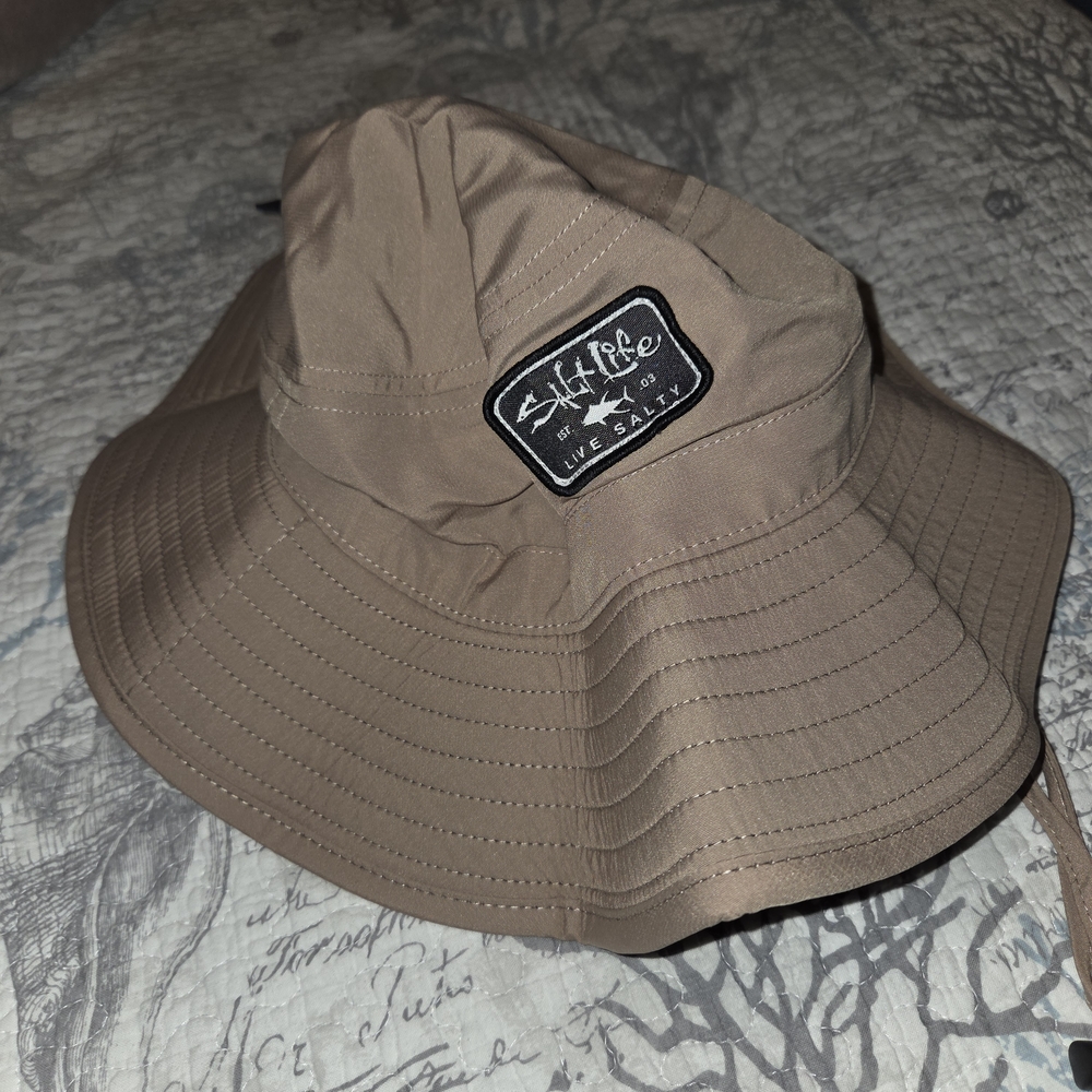 Salt Life Khaki Adventure Bucket Hat